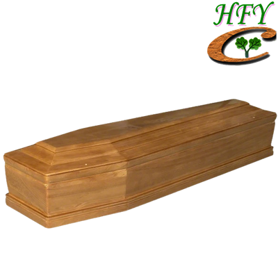 Belgian Style Oversize Frassino Wood Coffin