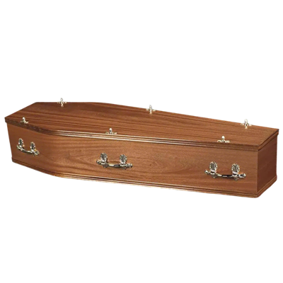 UK Style Adult Paulownia Wood Coffin