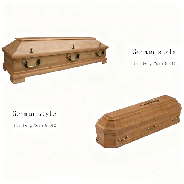 German Style Wood Coffin Traditional Coffins suppliers