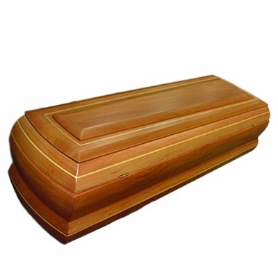 Spanish Style Oversize Paulownia Wood Coffin